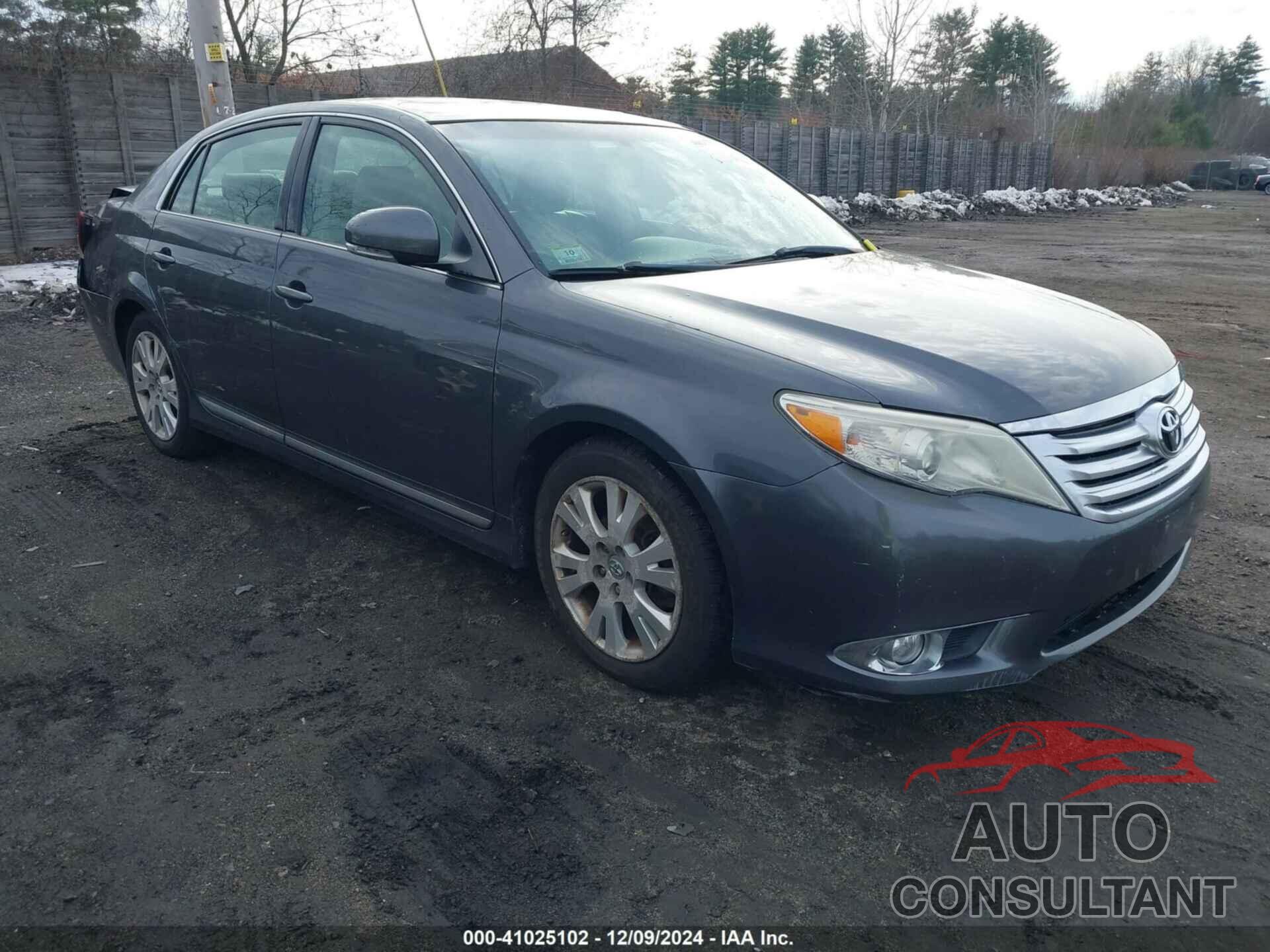 TOYOTA AVALON 2011 - 4T1BK3DB1BU388234