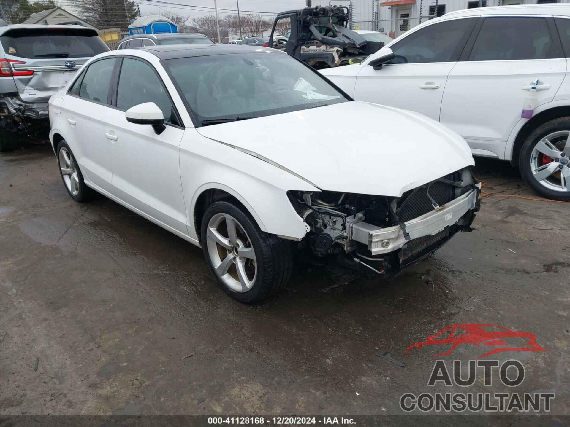 AUDI A3 2016 - WAUA7GFF3G1063583