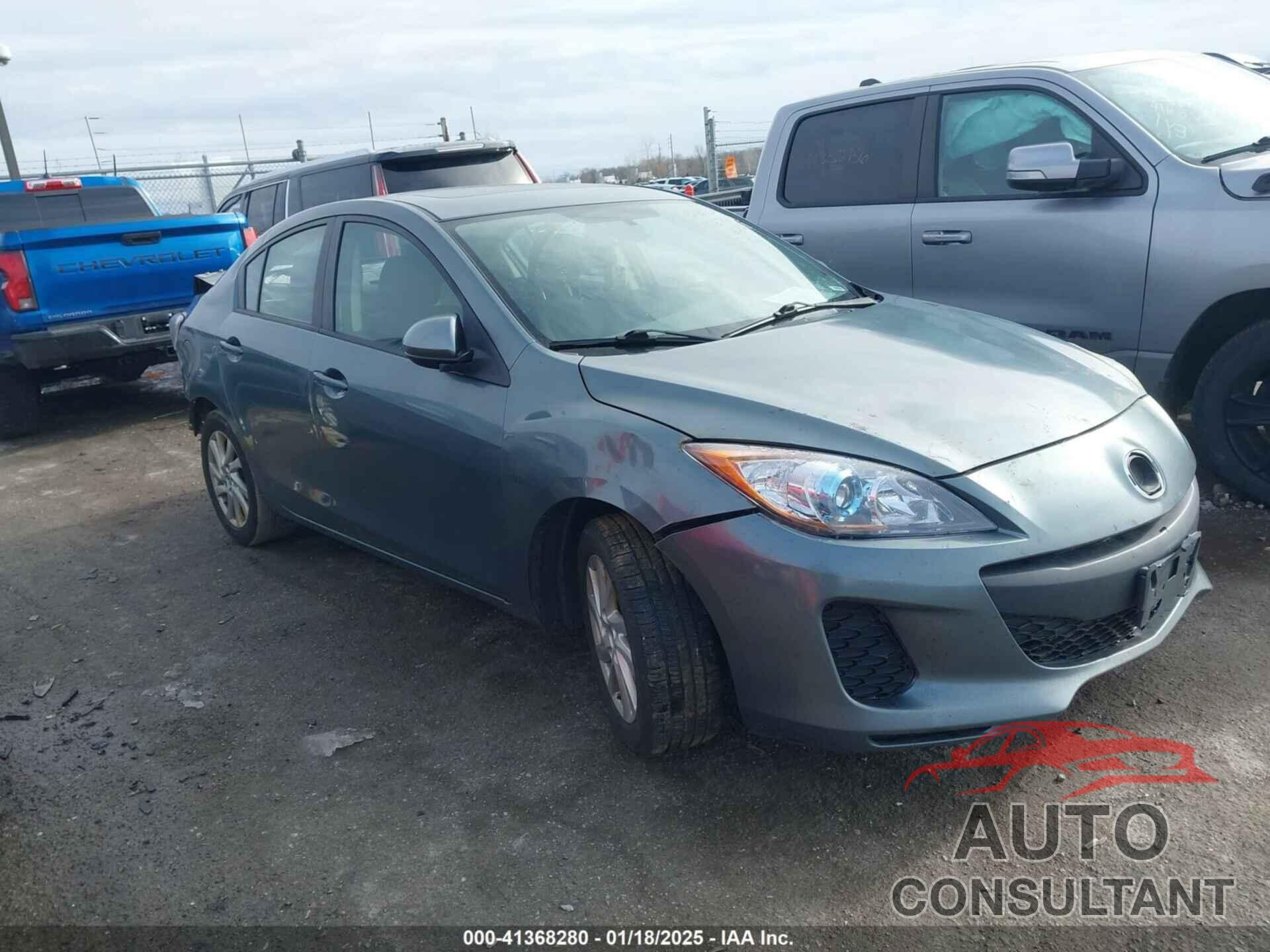 MAZDA MAZDA3 2012 - JM1BL1V70C1667693