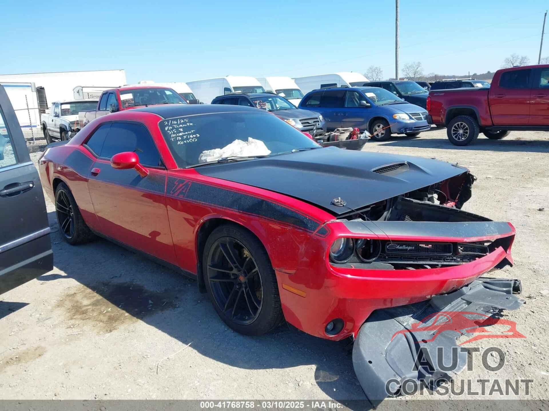 DODGE CHALLENGER 2017 - 2C3CDZBT8HH601004