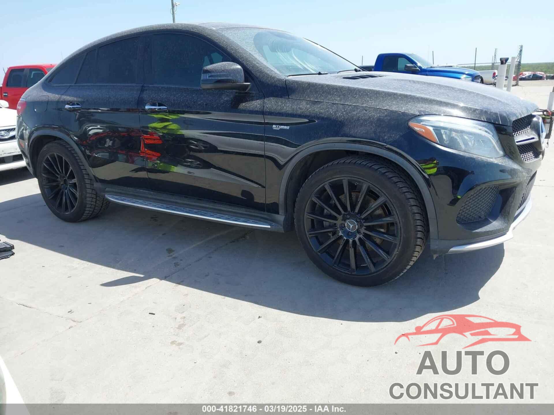 MERCEDES-BENZ AMG GLE 43 COUPE 2017 - 4JGED6EB3HA085540
