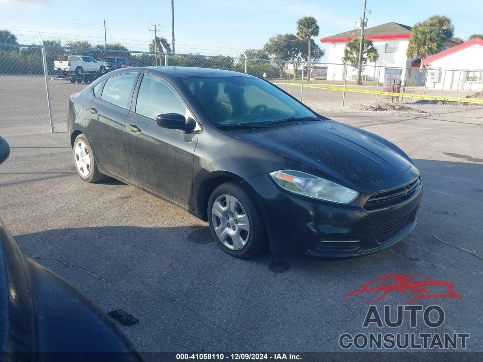 DODGE DART 2013 - 1C3CDFAA9DD304202