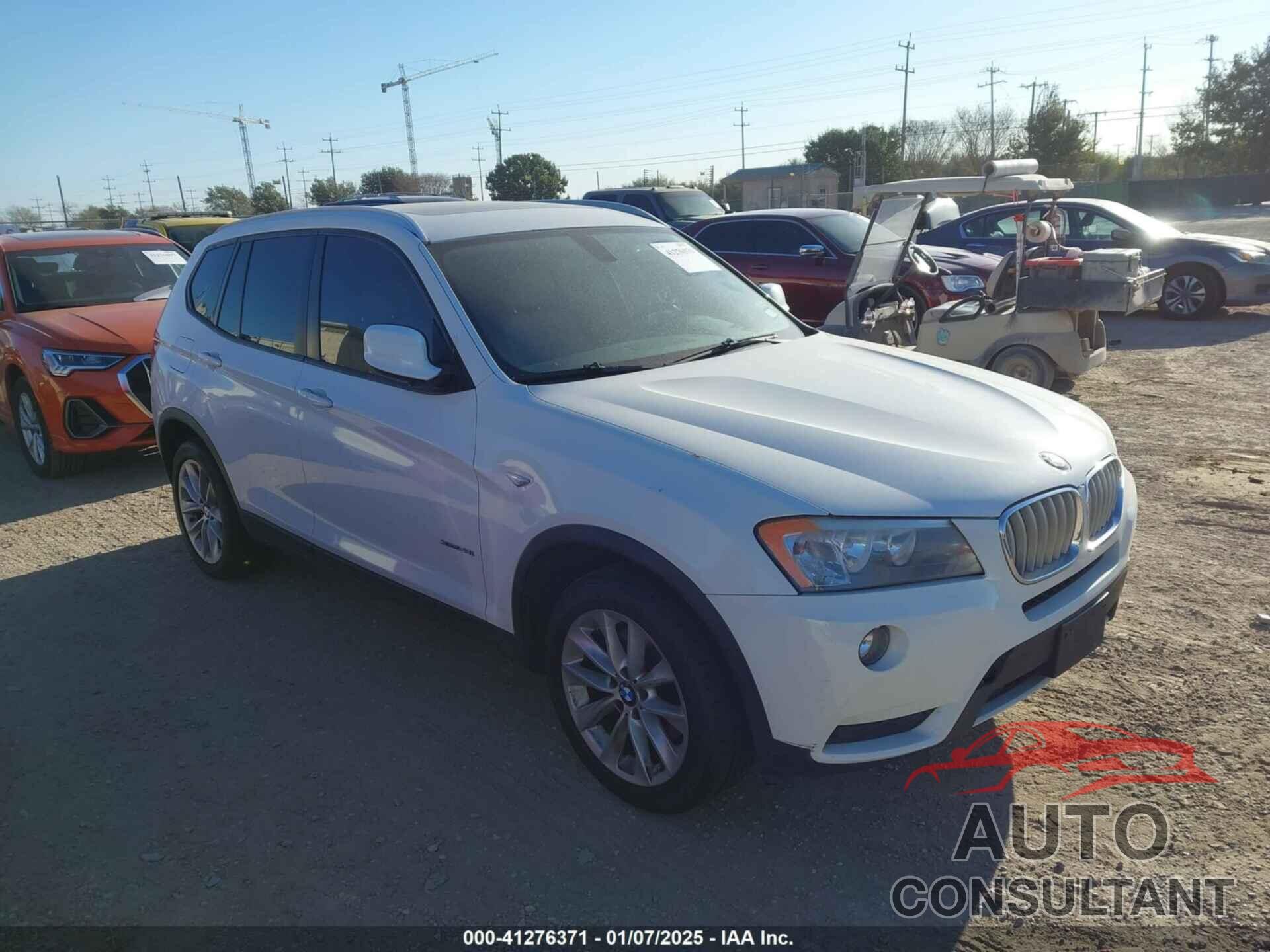 BMW X3 2013 - 5UXWX9C57D0A27107