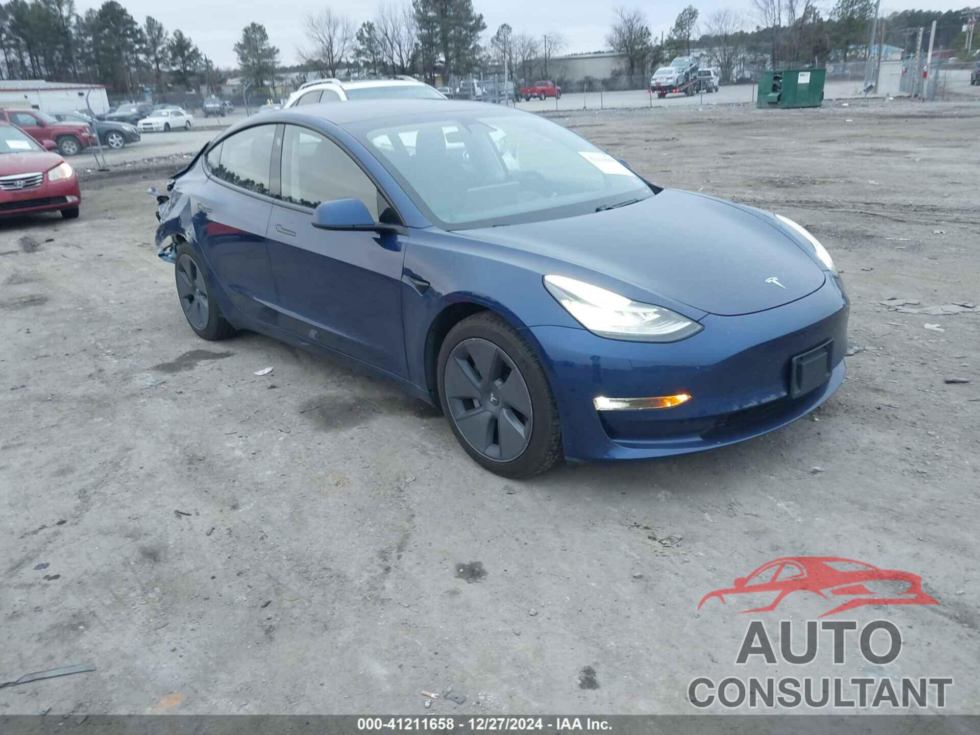 TESLA MODEL 3 2021 - 5YJ3E1EBXMF853236