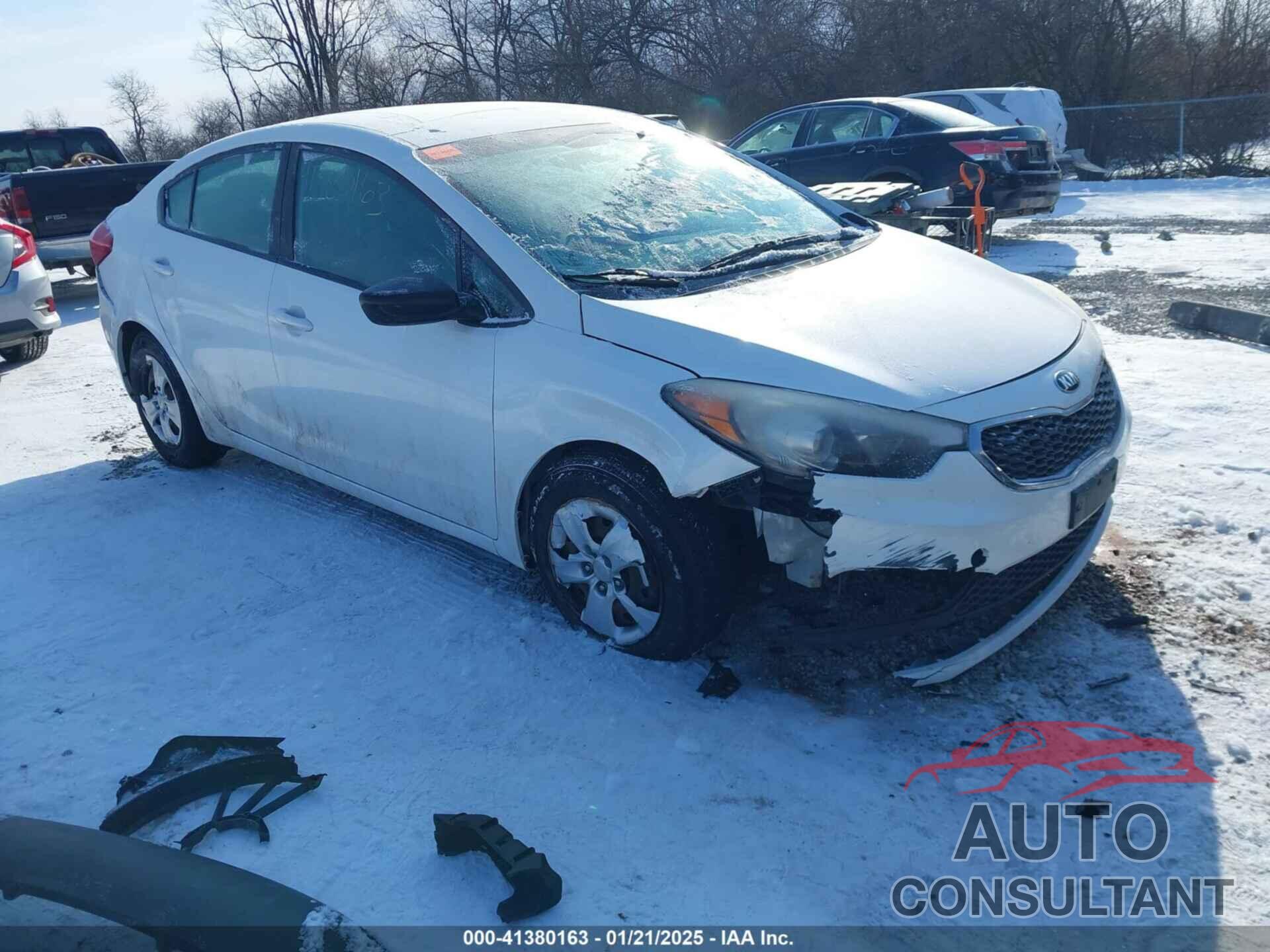 KIA FORTE 2016 - KNAFX4A61G5572284