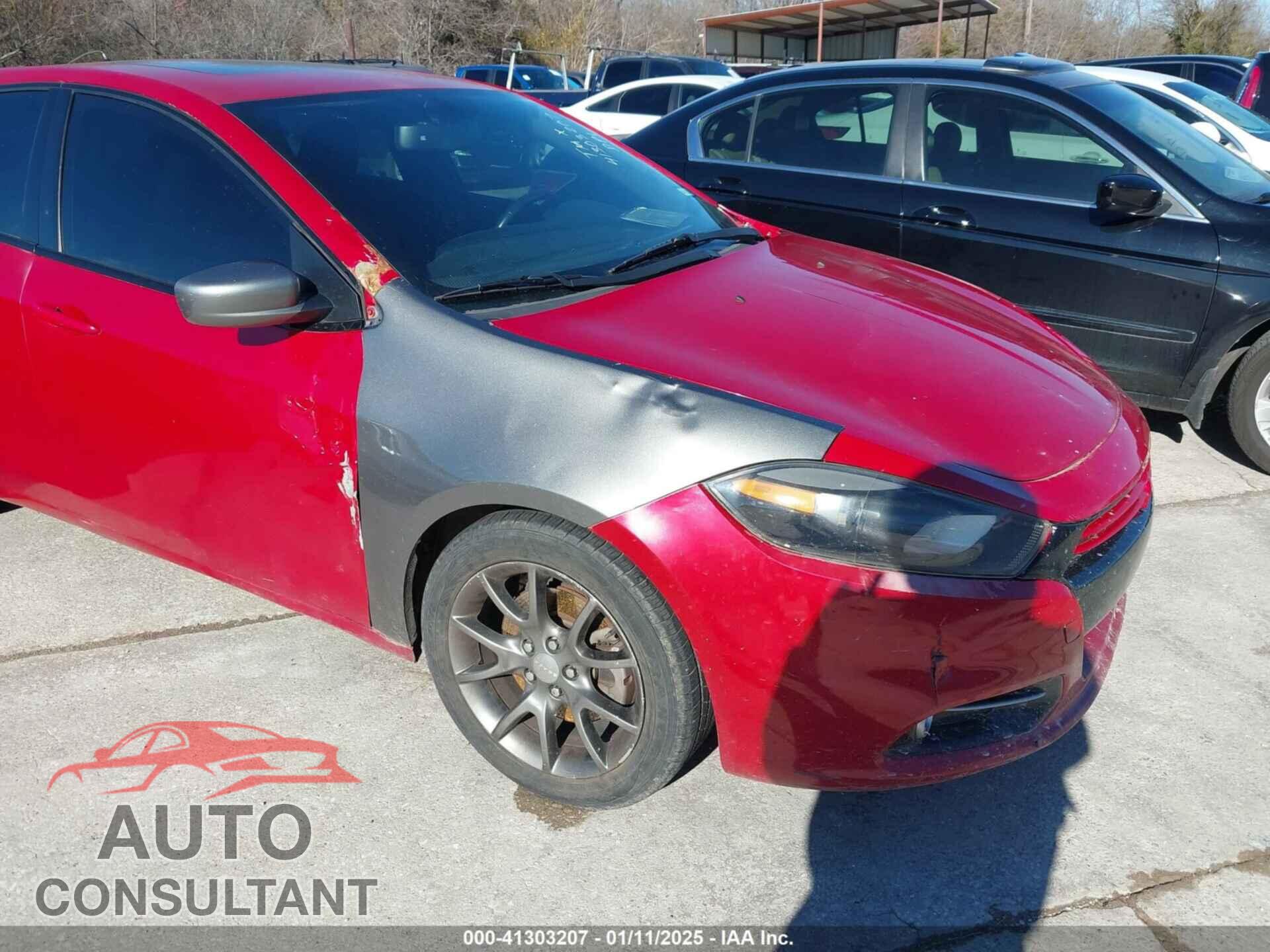 DODGE DART 2013 - 1C3CDFBA3DD219306