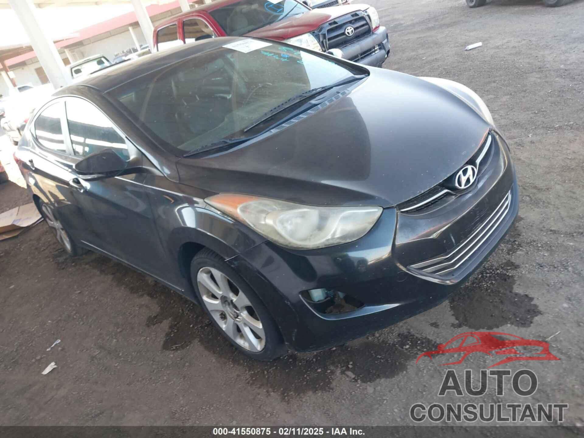HYUNDAI ELANTRA 2012 - KMHDH4AE0CU188703