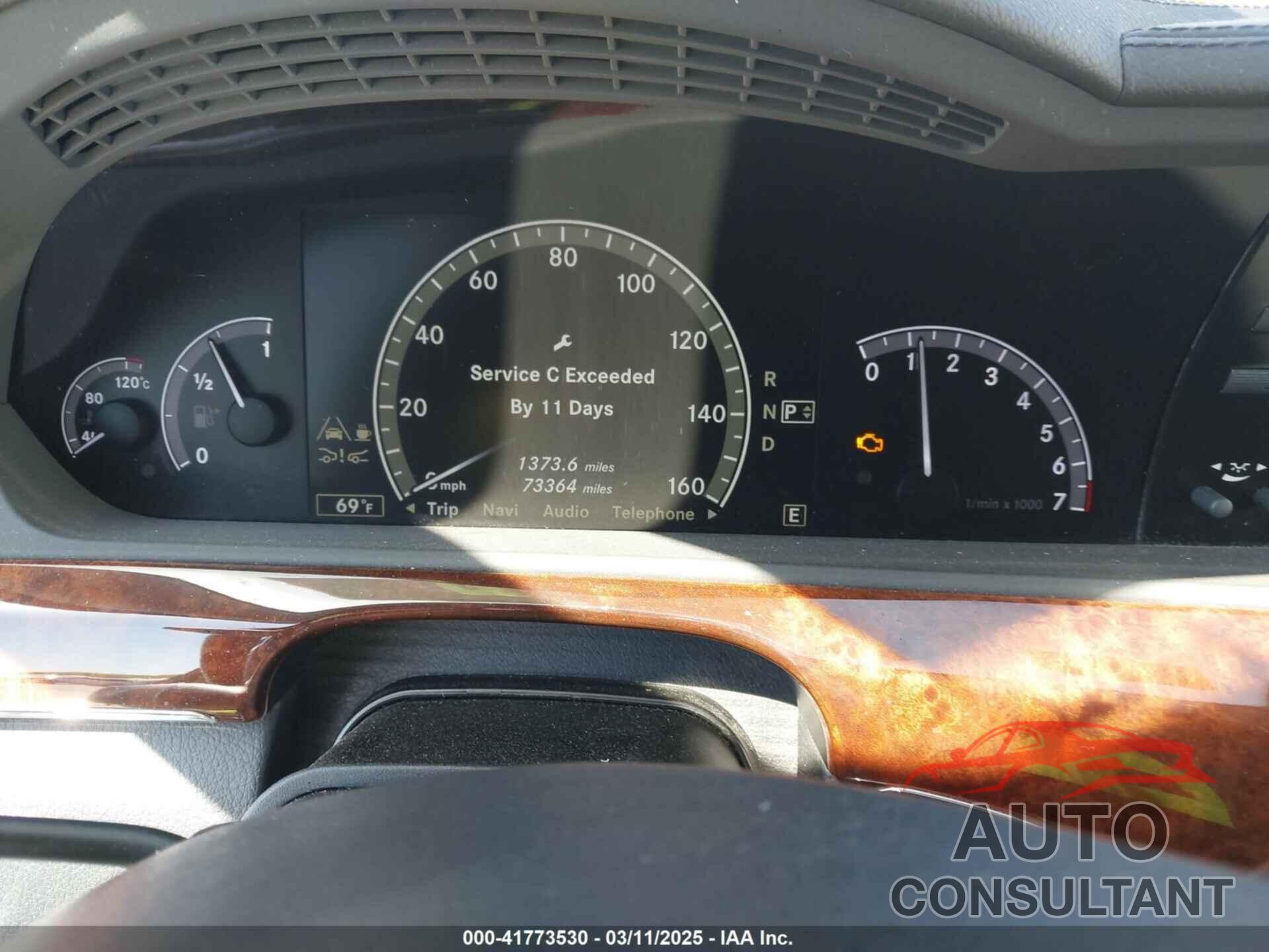 MERCEDES-BENZ S 550 2012 - WDDNG7DB0CA426586