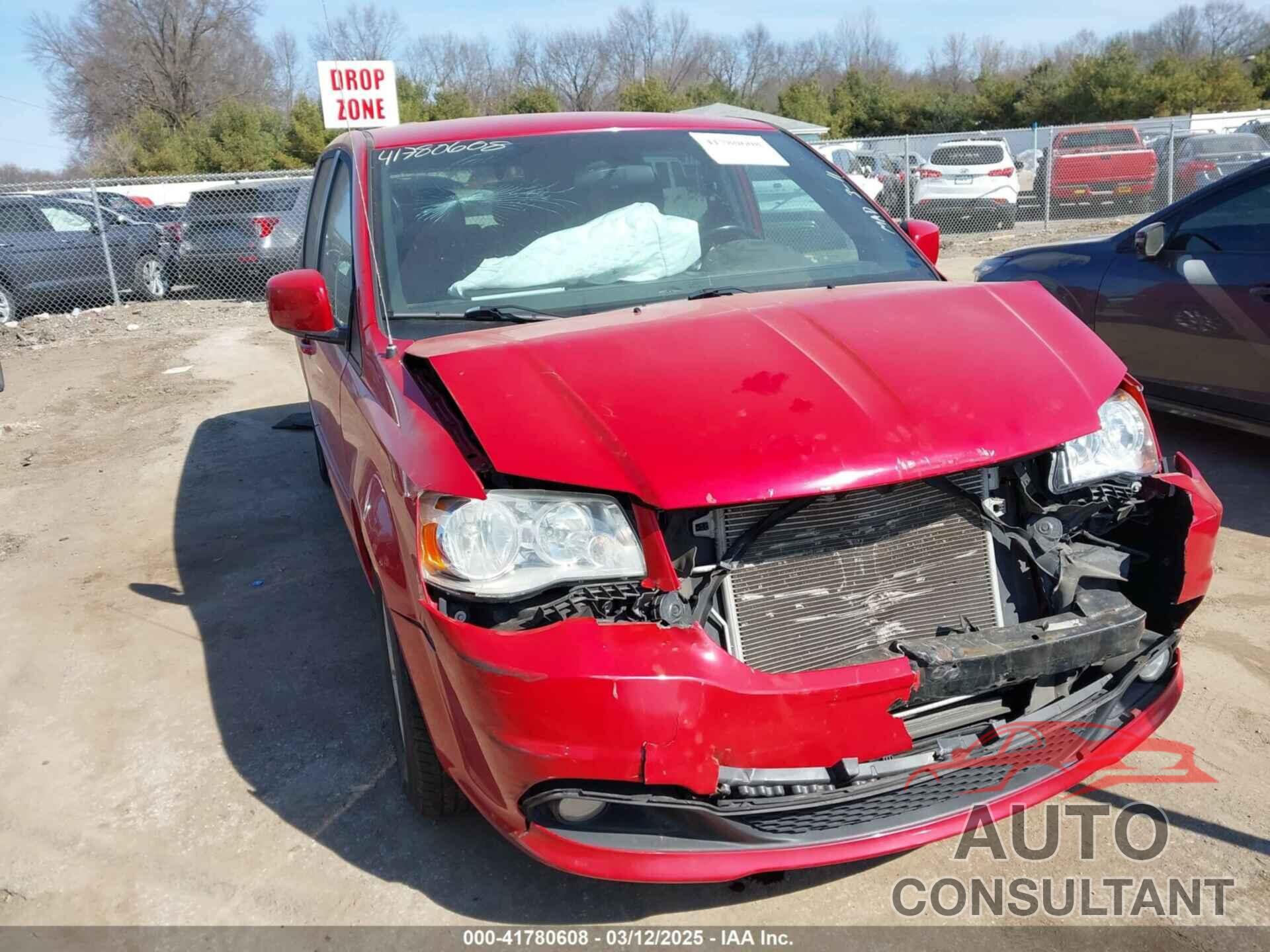 DODGE GRAND CARAVAN 2012 - 2C4RDGEG8CR199190