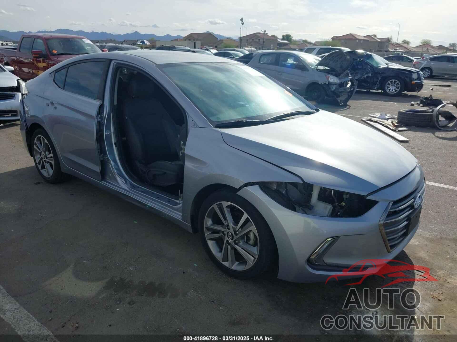 HYUNDAI ELANTRA 2017 - 5NPD84LF8HH128938