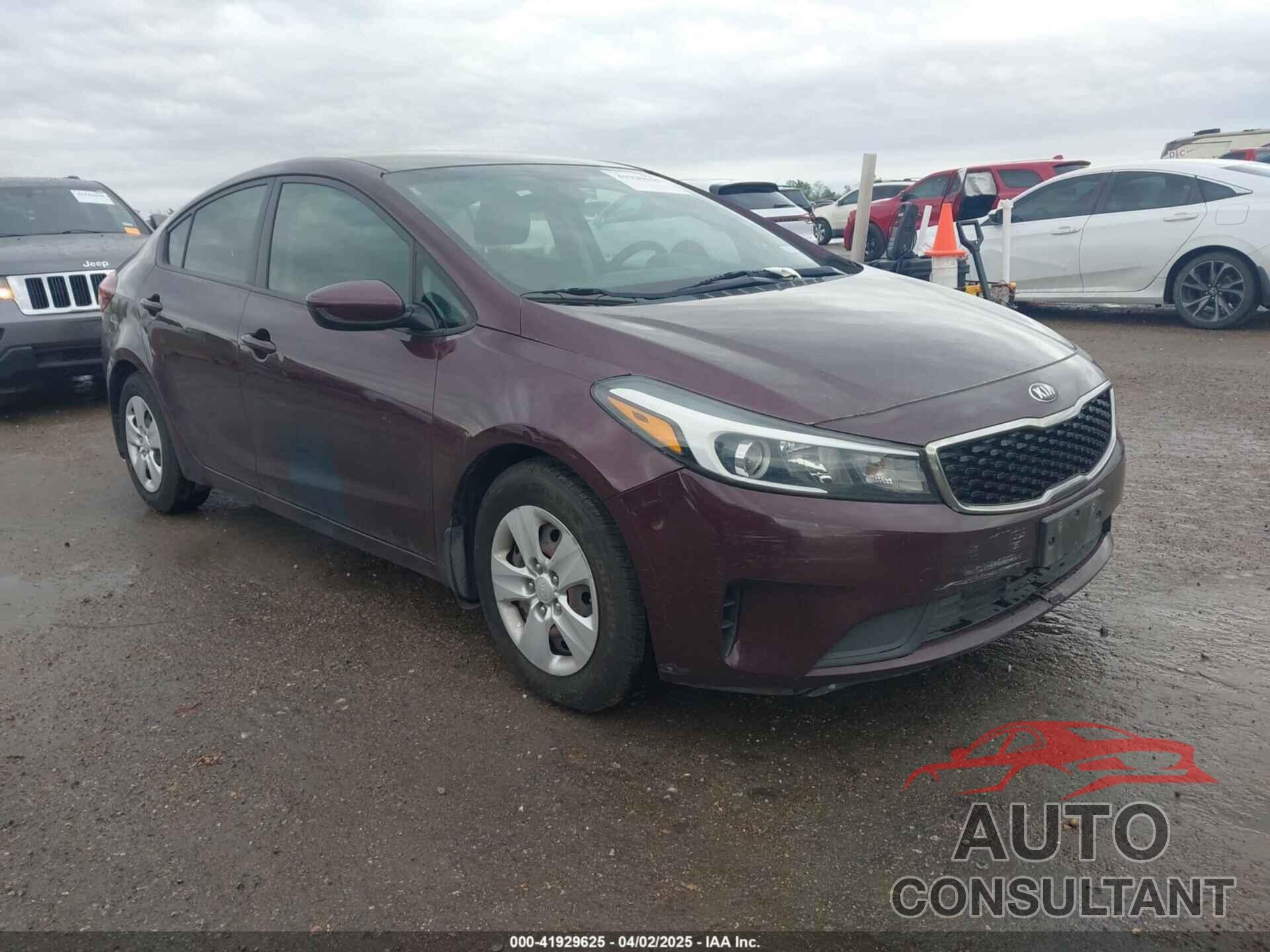 KIA FORTE 2017 - 3KPFK4A72HE041837