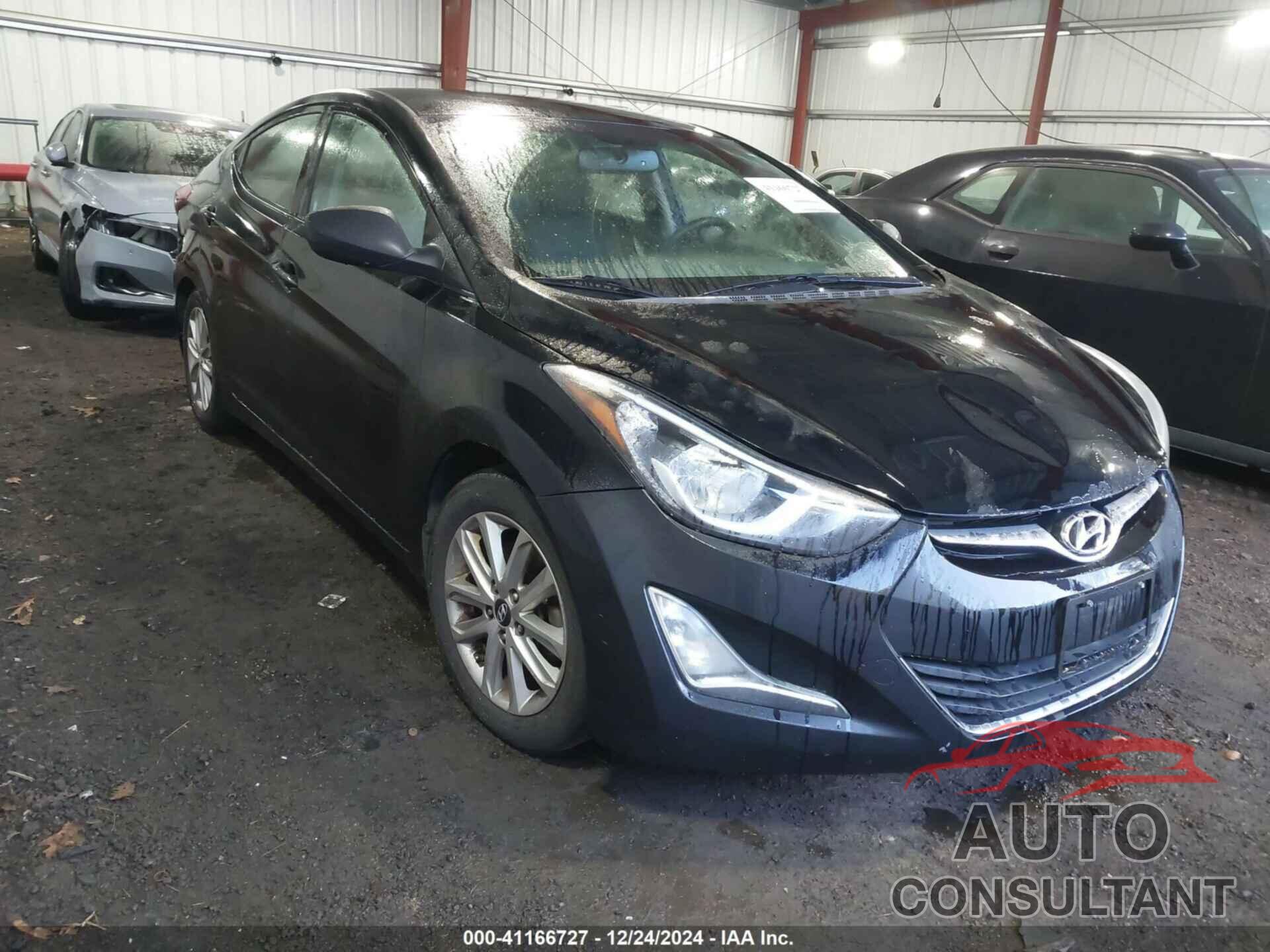 HYUNDAI ELANTRA 2015 - KMHDH4AE8FU307053