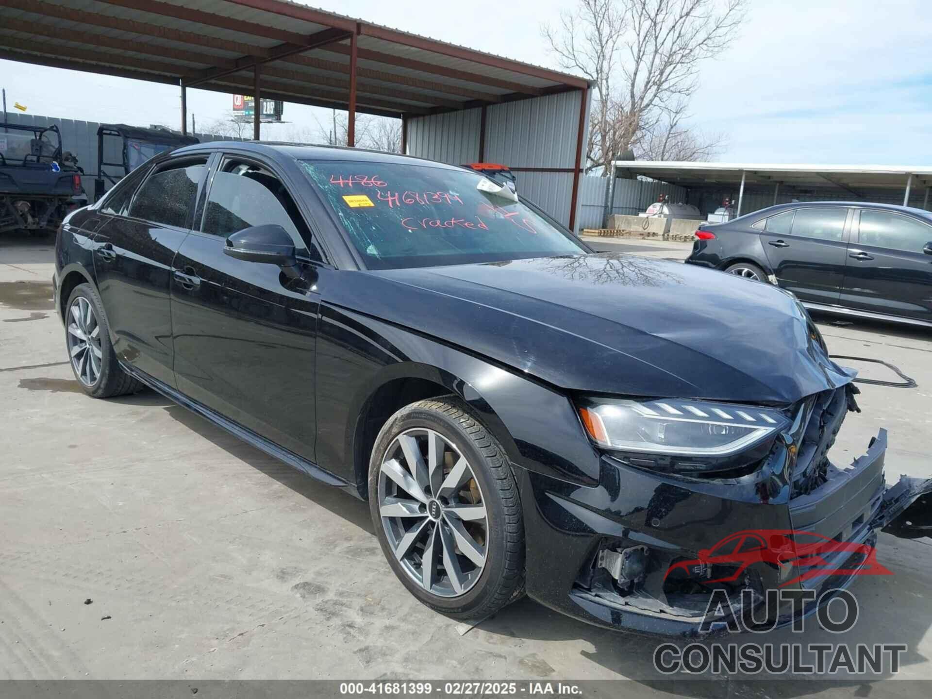 AUDI A4 2022 - WAUBBAF47NN010485
