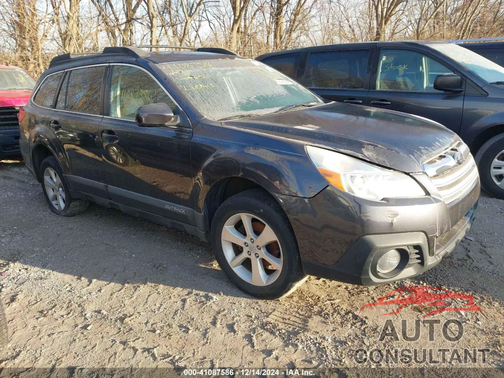 SUBARU OUTBACK 2013 - 4S4BRBCC5D3267912