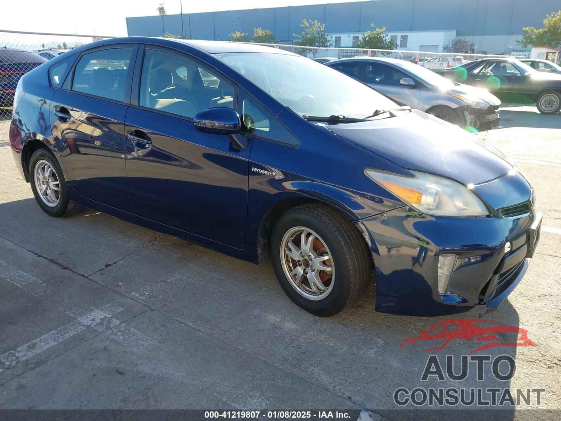 TOYOTA PRIUS 2015 - JTDKN3DU7F1933258