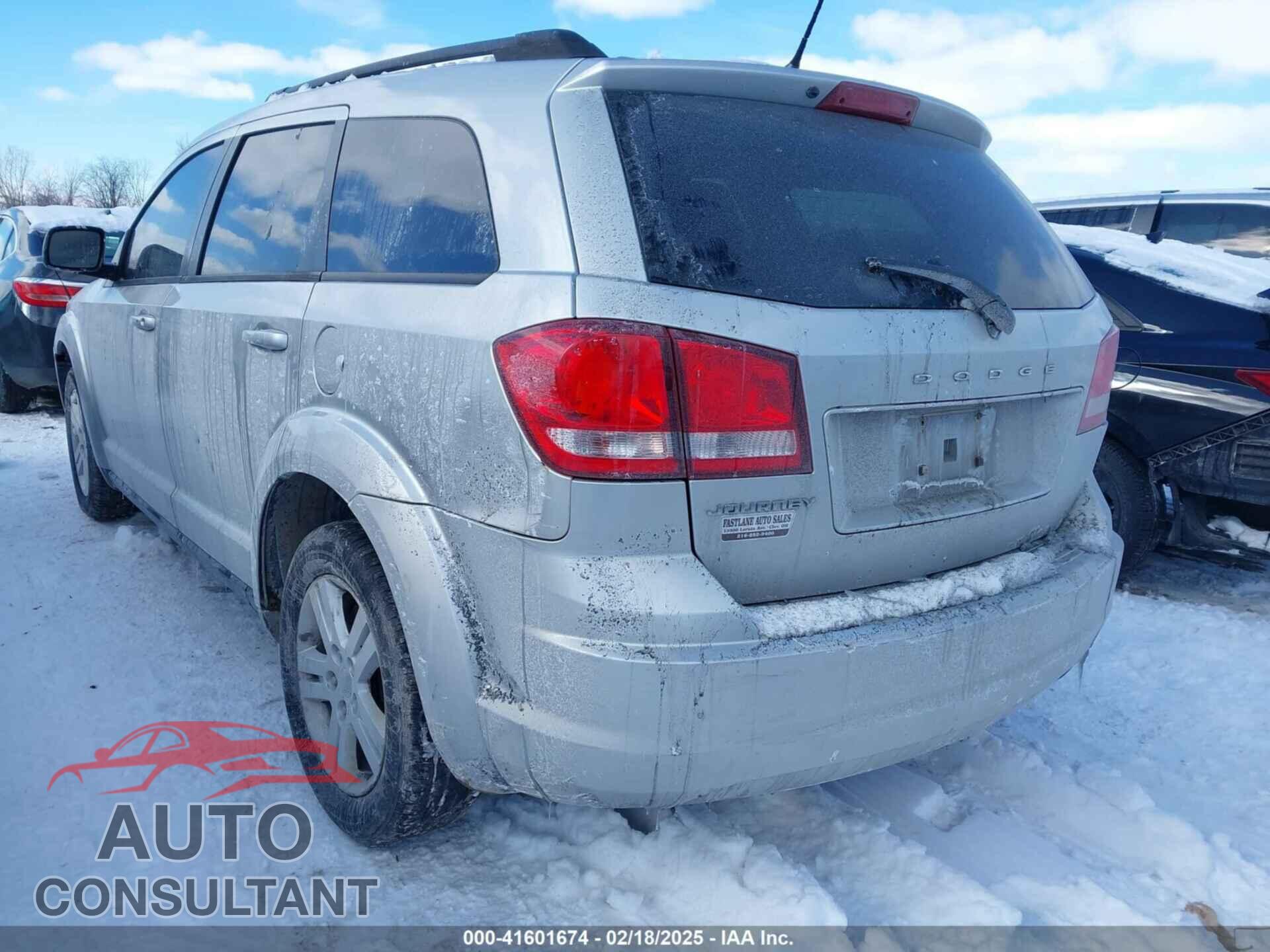 DODGE JOURNEY 2012 - 3C4PDCAB4CT367406