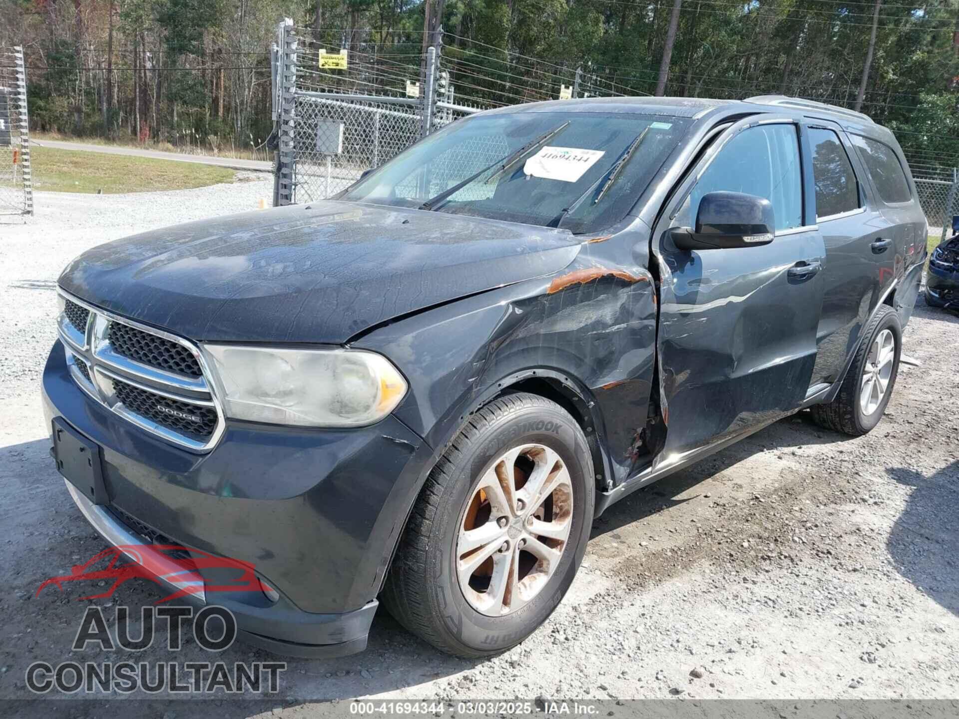 DODGE DURANGO 2011 - 1D4RE4GG6BC638437
