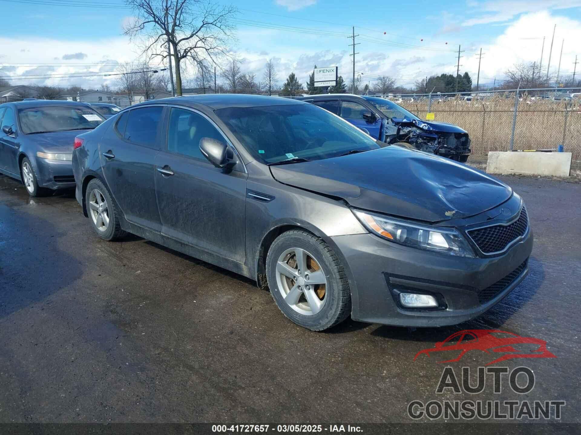 KIA OPTIMA 2014 - 5XXGM4A75EG301536