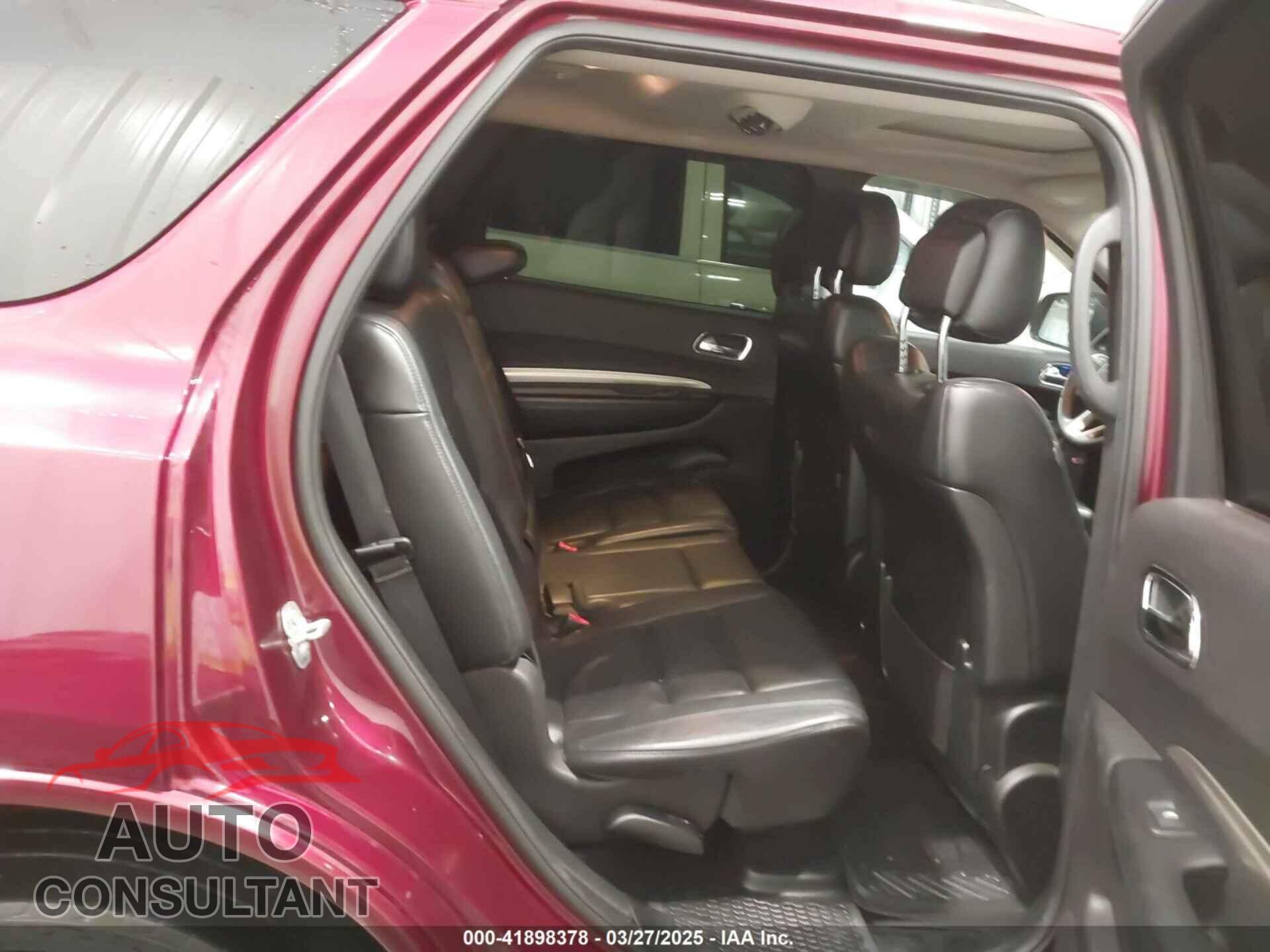 DODGE DURANGO 2017 - 1C4RDJDG2HC758070