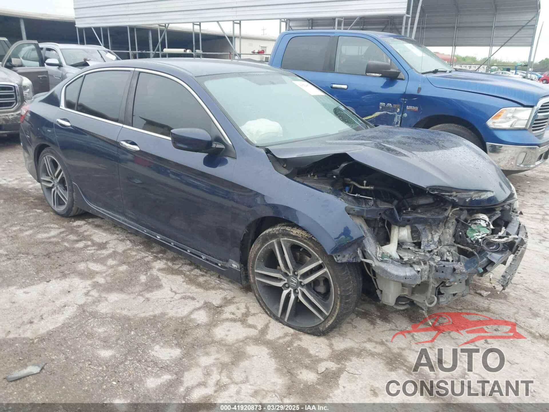 HONDA ACCORD 2017 - 1HGCR2F52HA191364