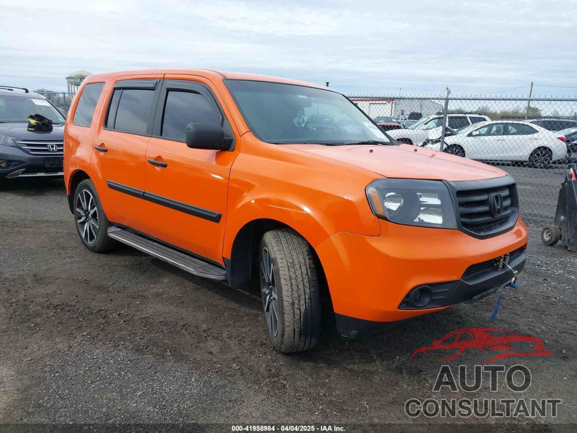 HONDA PILOT 2015 - 5FNYF4H22FB028942