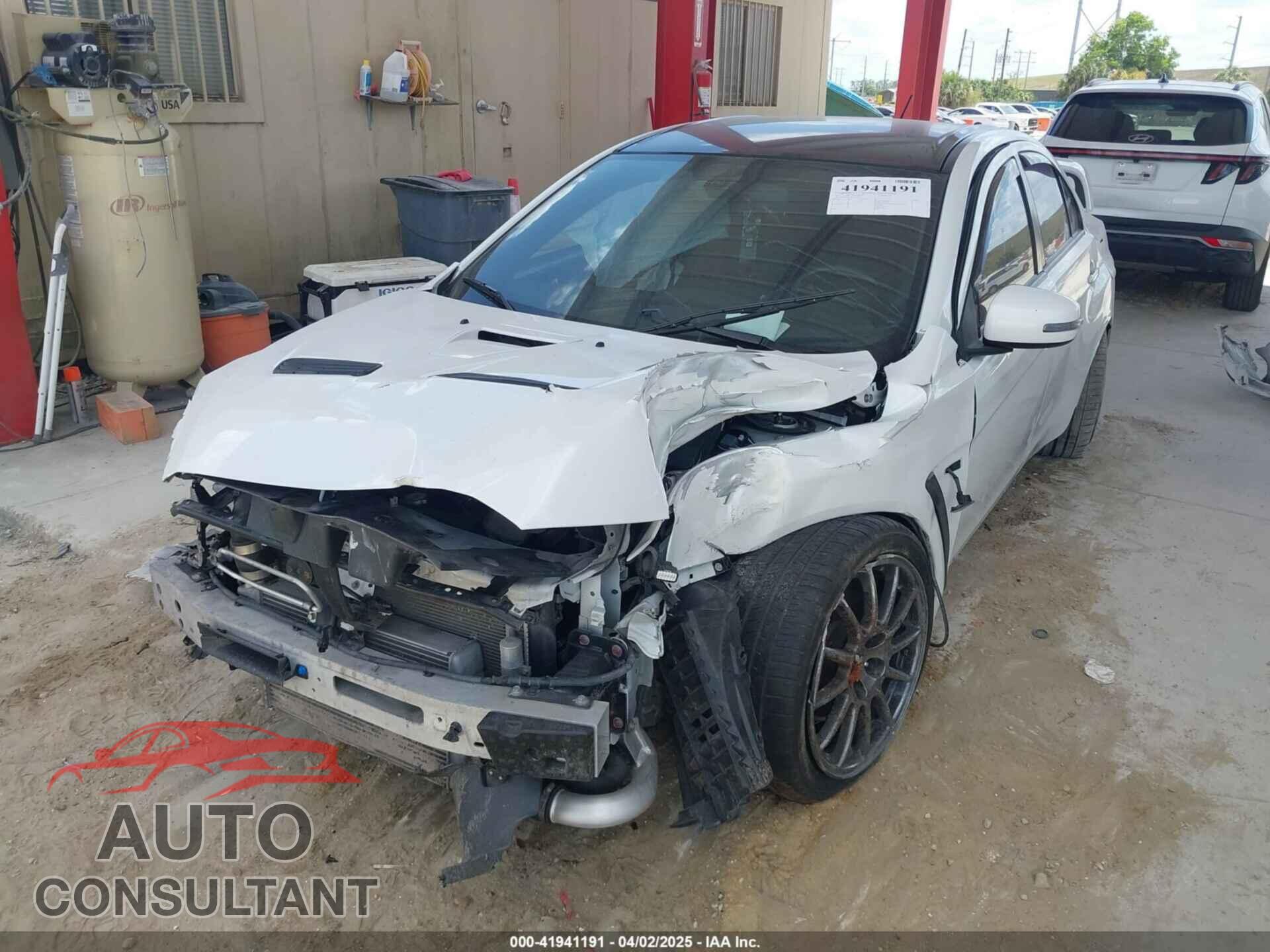 MITSUBISHI LANCER EVOLUTION 2015 - JA32W7FVXFU027564