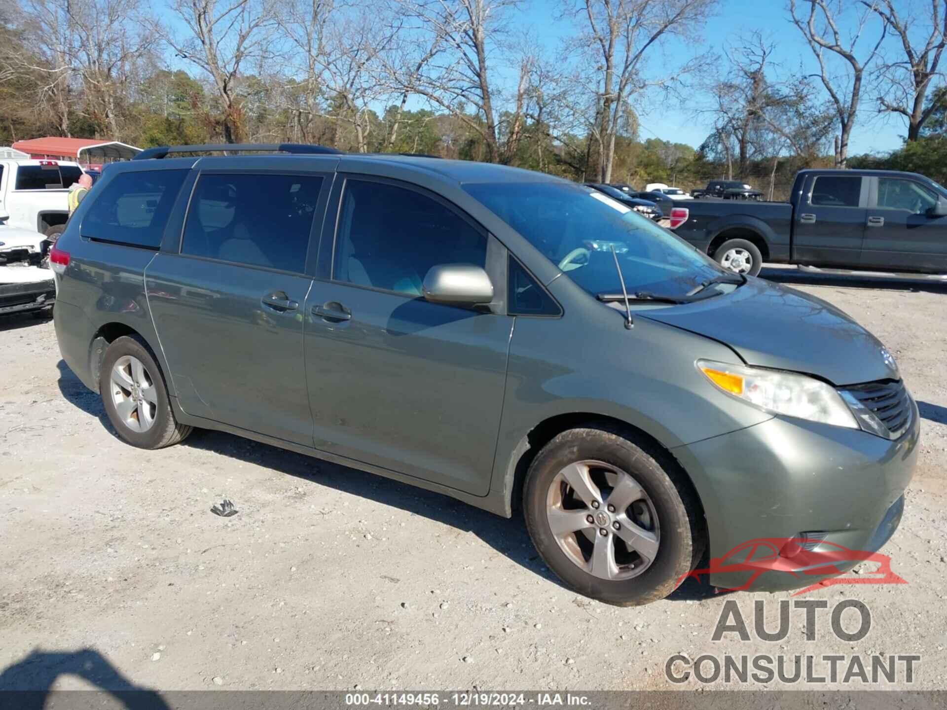 TOYOTA SIENNA 2011 - 5TDKK3DC3BS078183