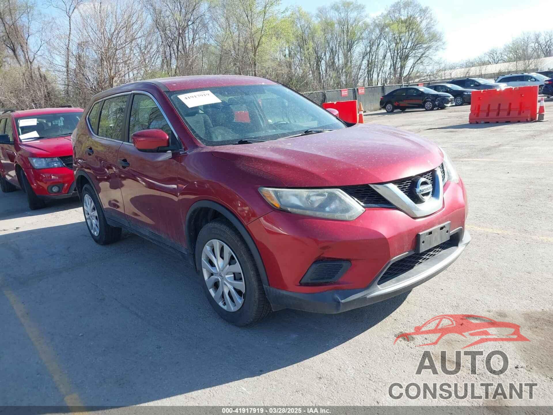 NISSAN ROGUE 2016 - 5N1AT2MV5GC781986