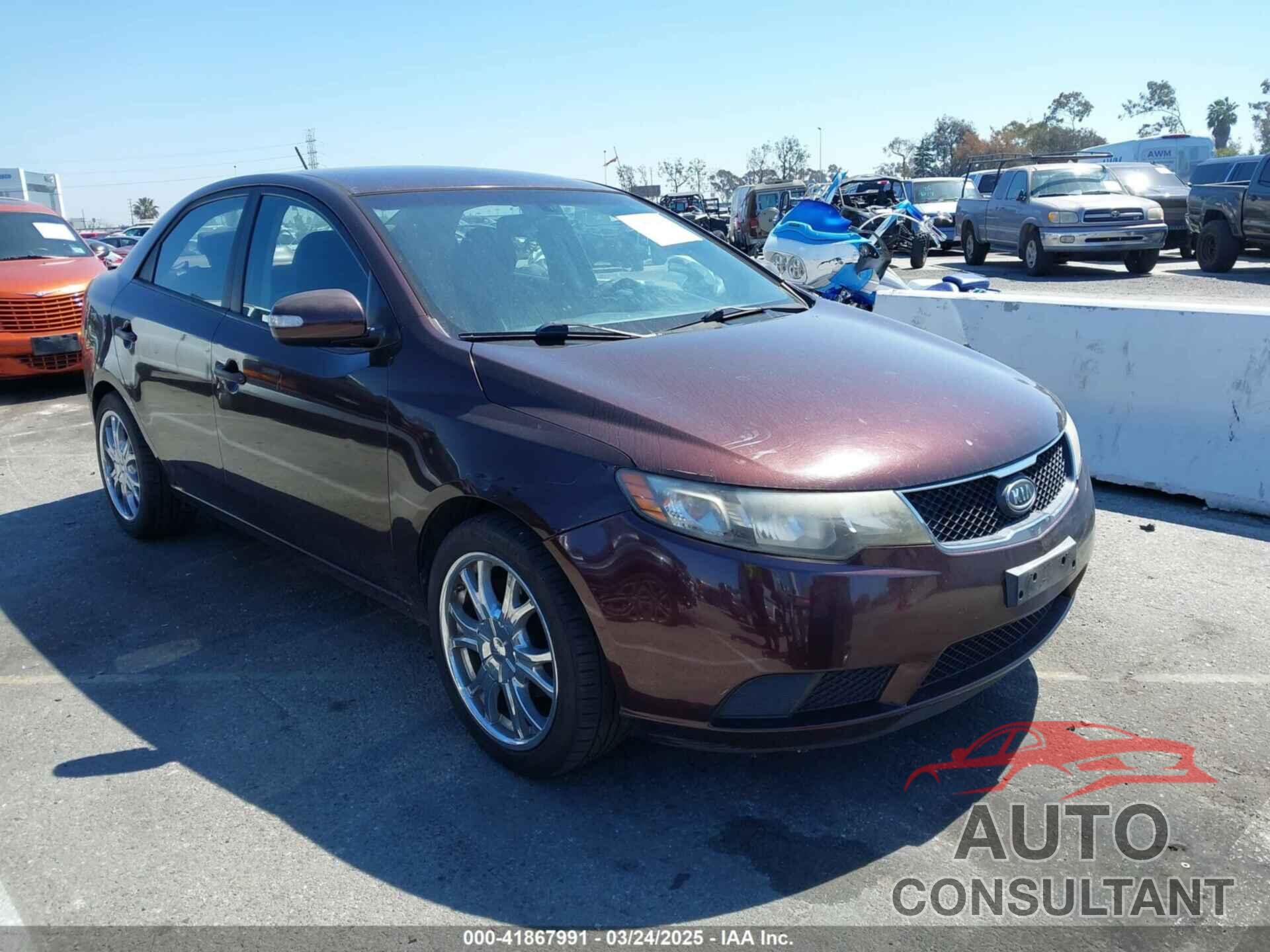 KIA FORTE 2010 - KNAFU4A2XA5299861