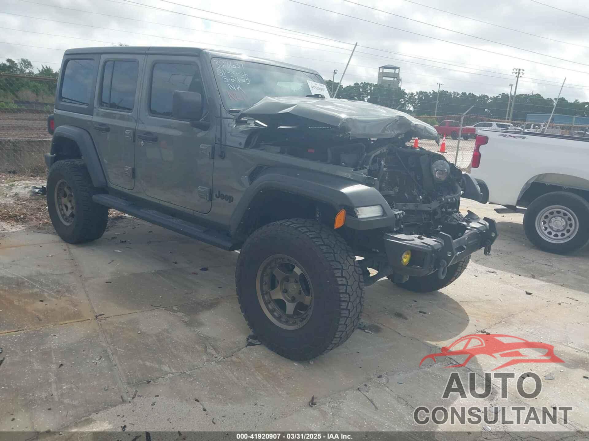 JEEP WRANGLER UNLIMITED 2021 - 1C4HJXDN4MW814525