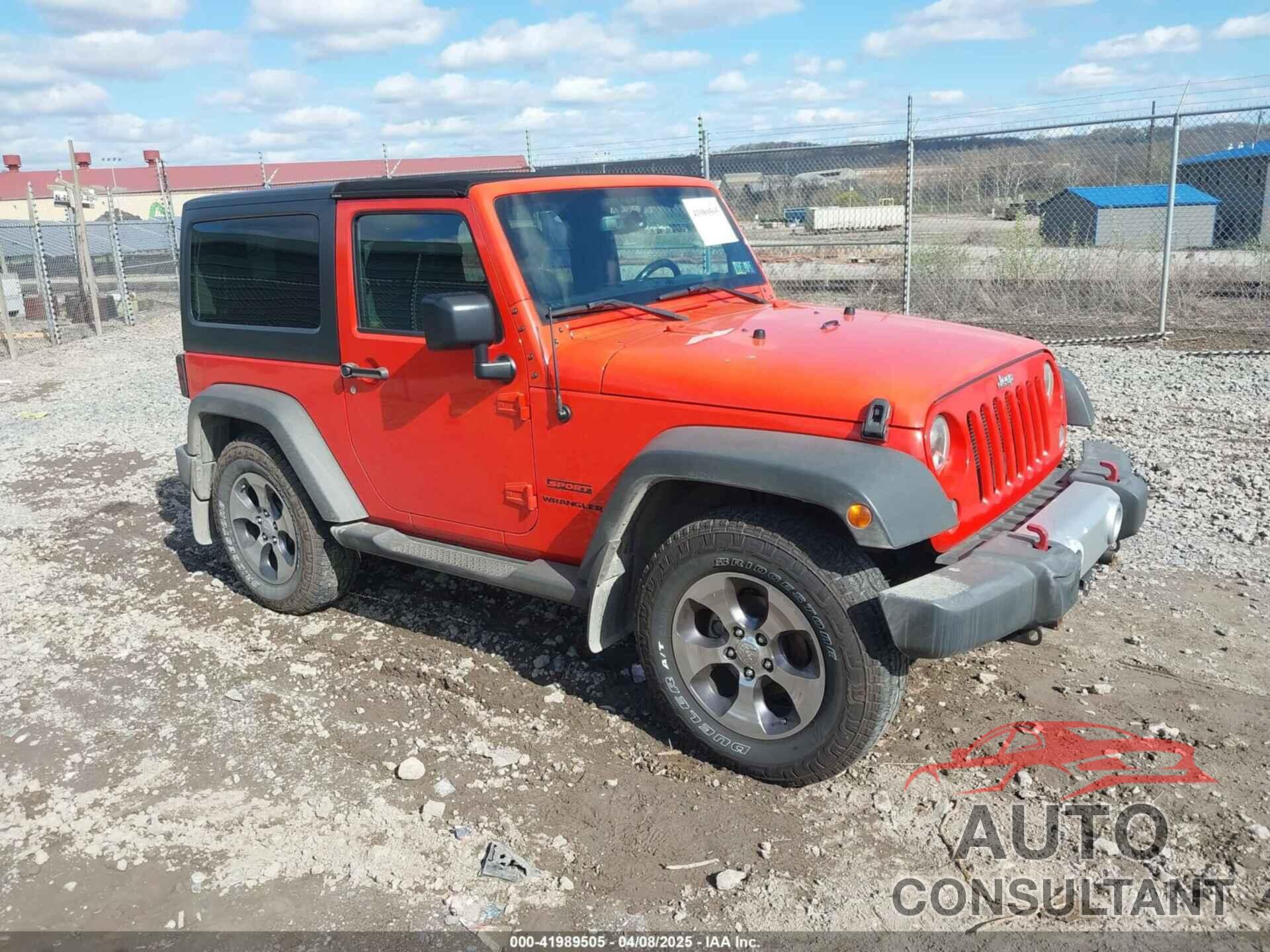 JEEP WRANGLER 2015 - 1C4AJWAG7FL582721