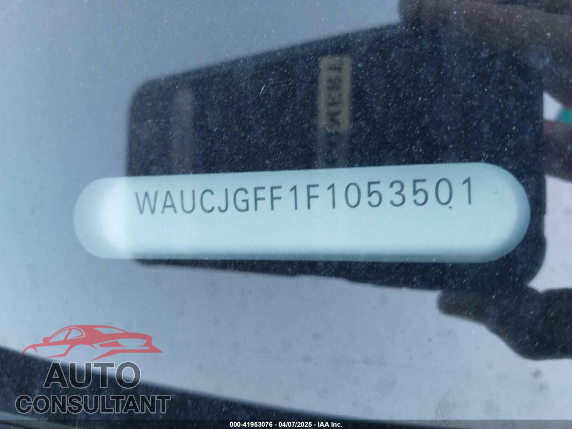 AUDI A3 2015 - WAUCJGFF1F1053501