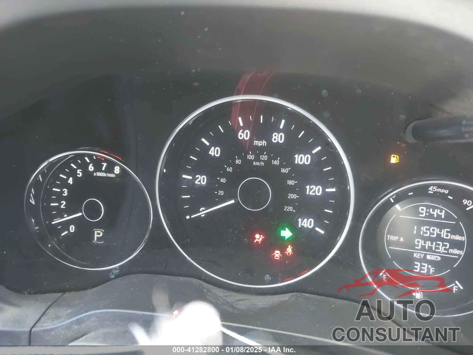 HONDA HR-V 2018 - 3CZRU6H53JG706675
