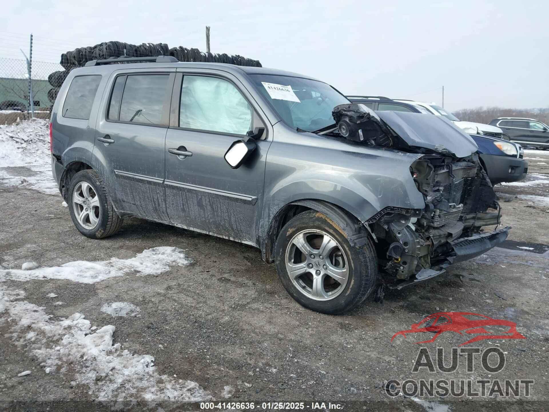 HONDA PILOT 2013 - 5FNYF4H65DB001749