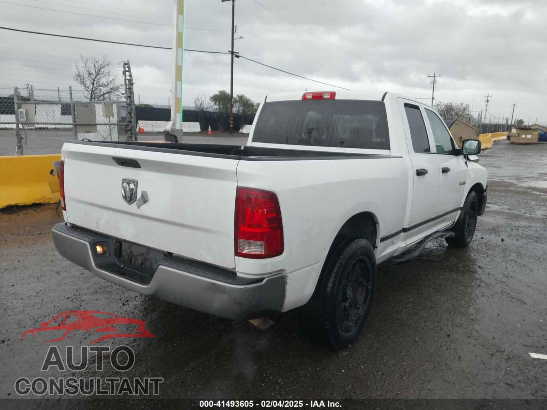 DODGE RAM 1500 2010 - 1D7RB1GK3AS196655