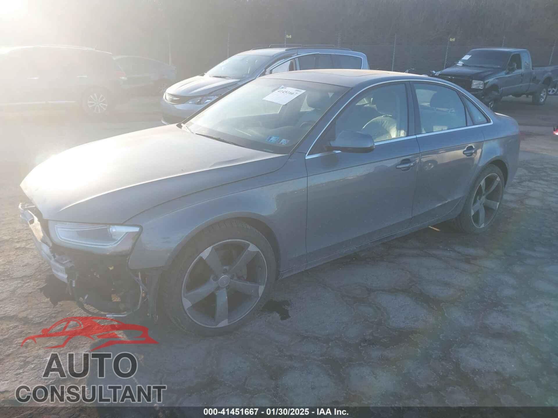 AUDI A4 2013 - WAUEFAFL3DN047850