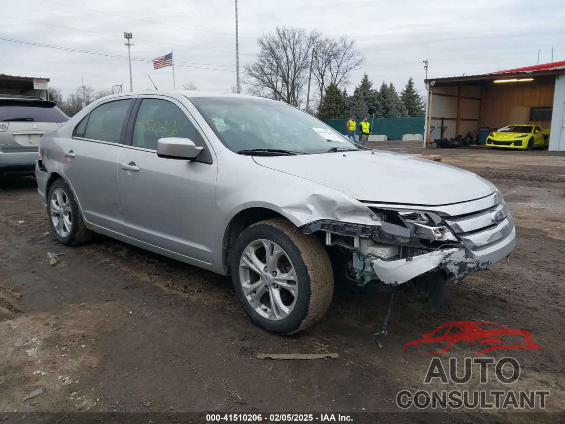 FORD FUSION 2012 - 3FAHP0HA4CR129218