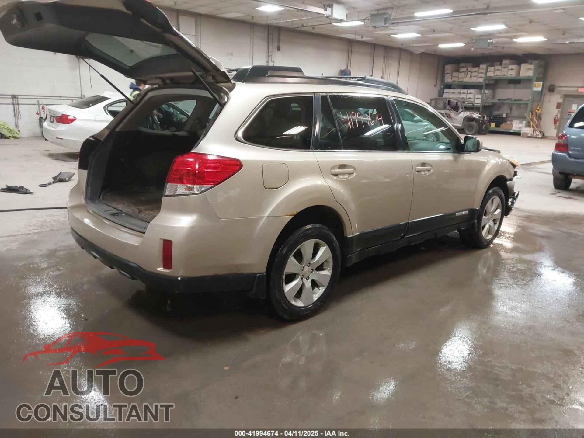 SUBARU OUTBACK 2010 - 4S4BRBCC8A3325085
