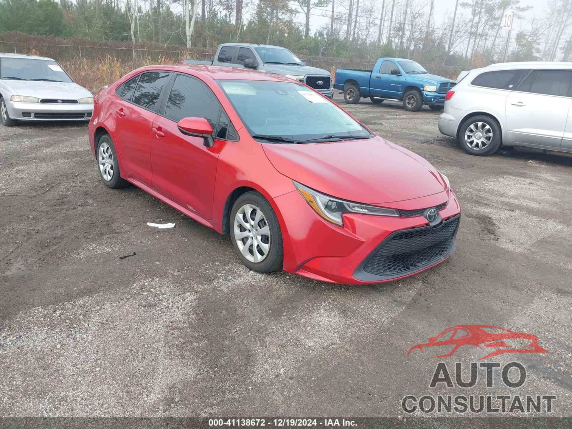 TOYOTA COROLLA 2020 - 5YFEPRAEXLP047272