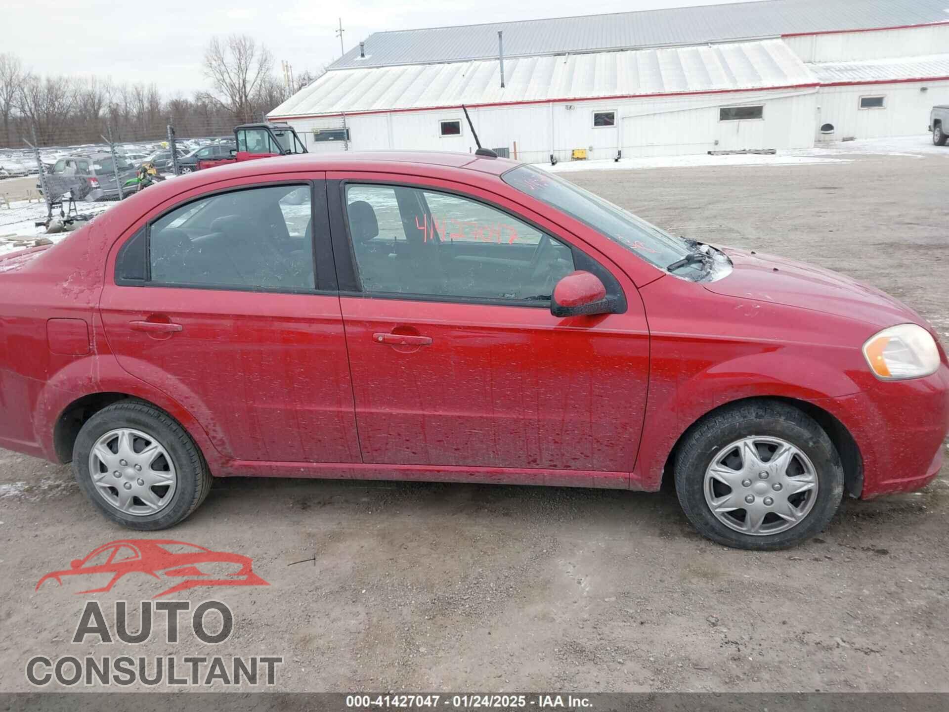 CHEVROLET AVEO 2011 - KL1TD5DE7BB195730