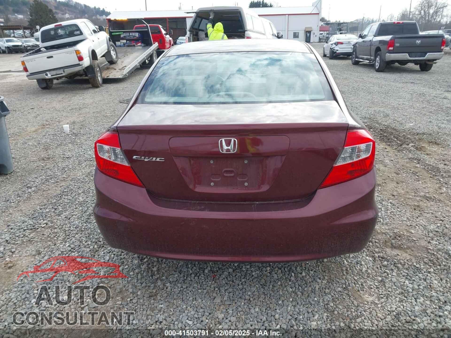 HONDA CIVIC 2012 - 19XFB2F53CE094292