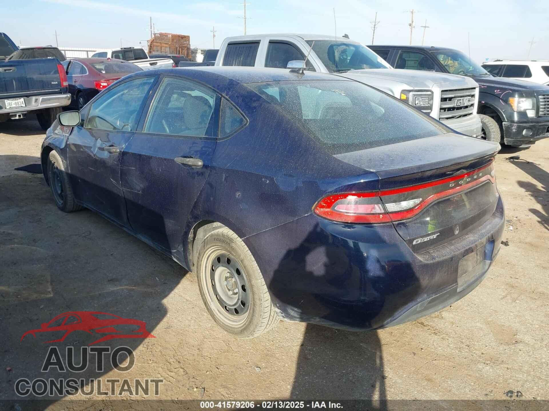 DODGE DART 2013 - 1C3CDFAA7DD127715