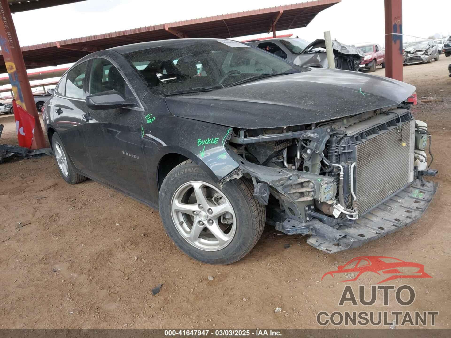 CHEVROLET MALIBU 2017 - 1G1ZC5ST4HF242651