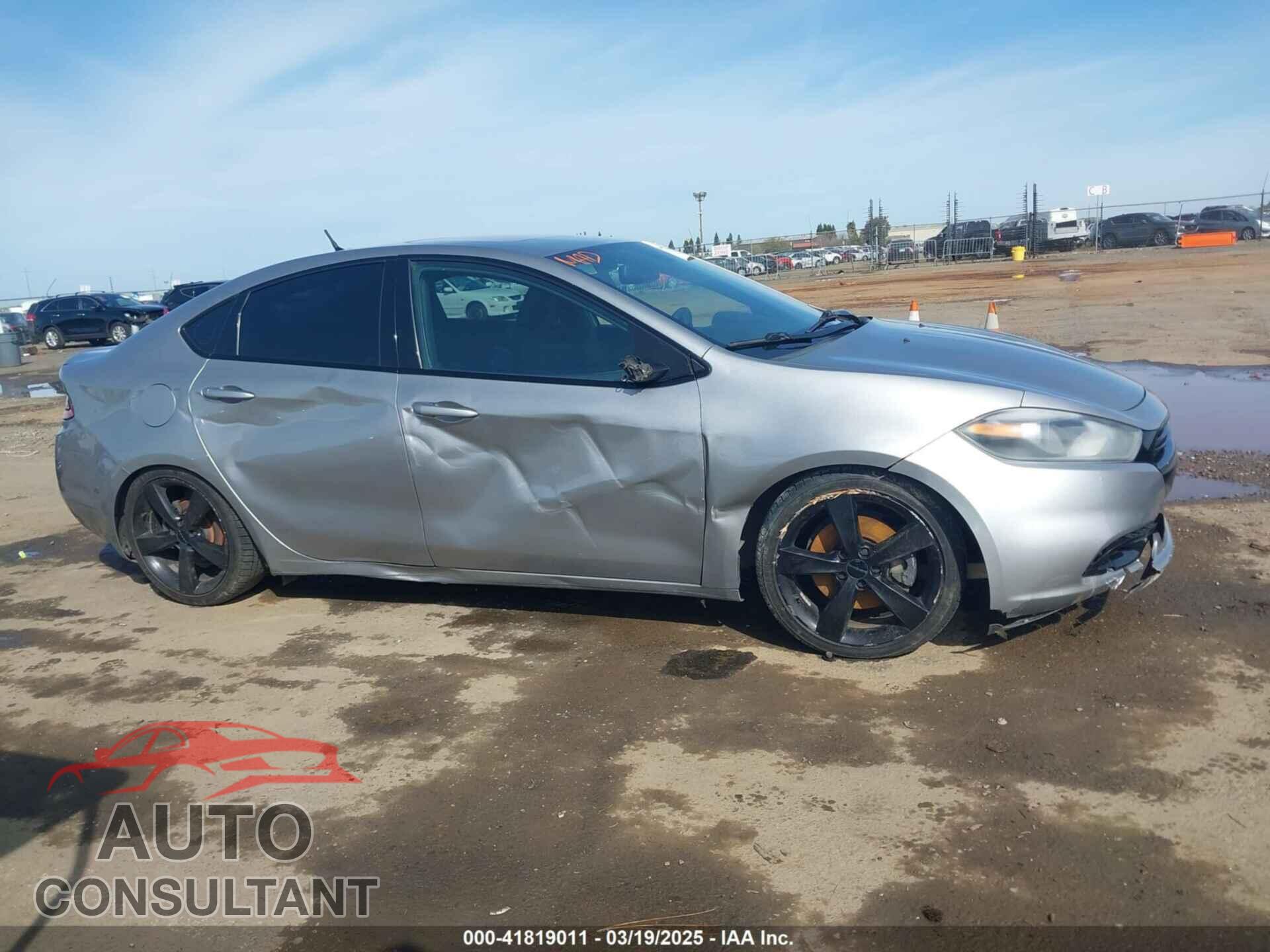 DODGE DART 2015 - 1C3CDFBB5FD407191