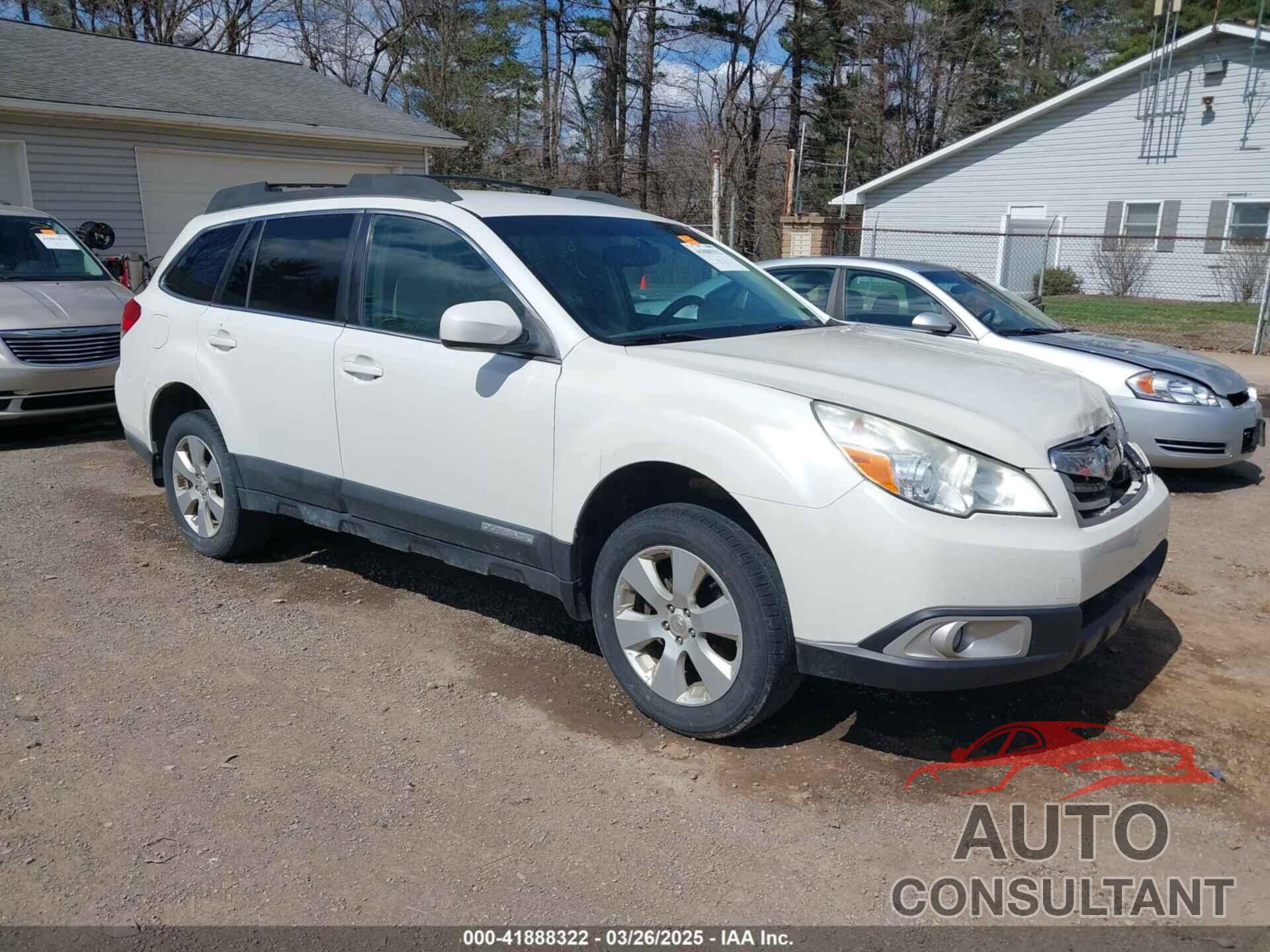 SUBARU OUTBACK 2011 - 4S4BRCCC6B3442381