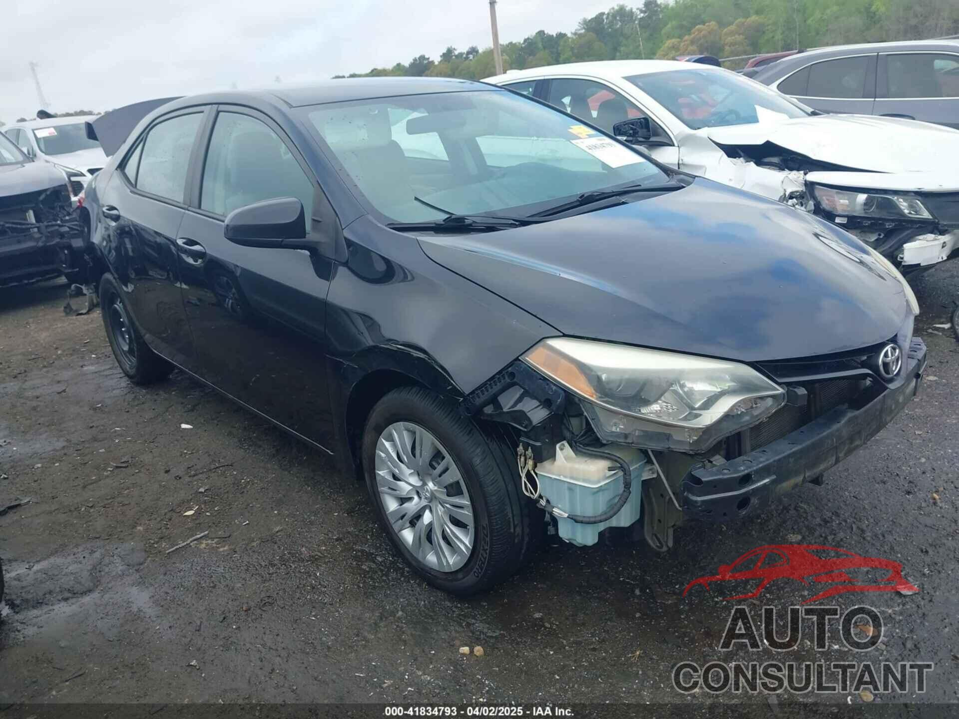 TOYOTA COROLLA 2014 - 5YFBURHE2EP082201