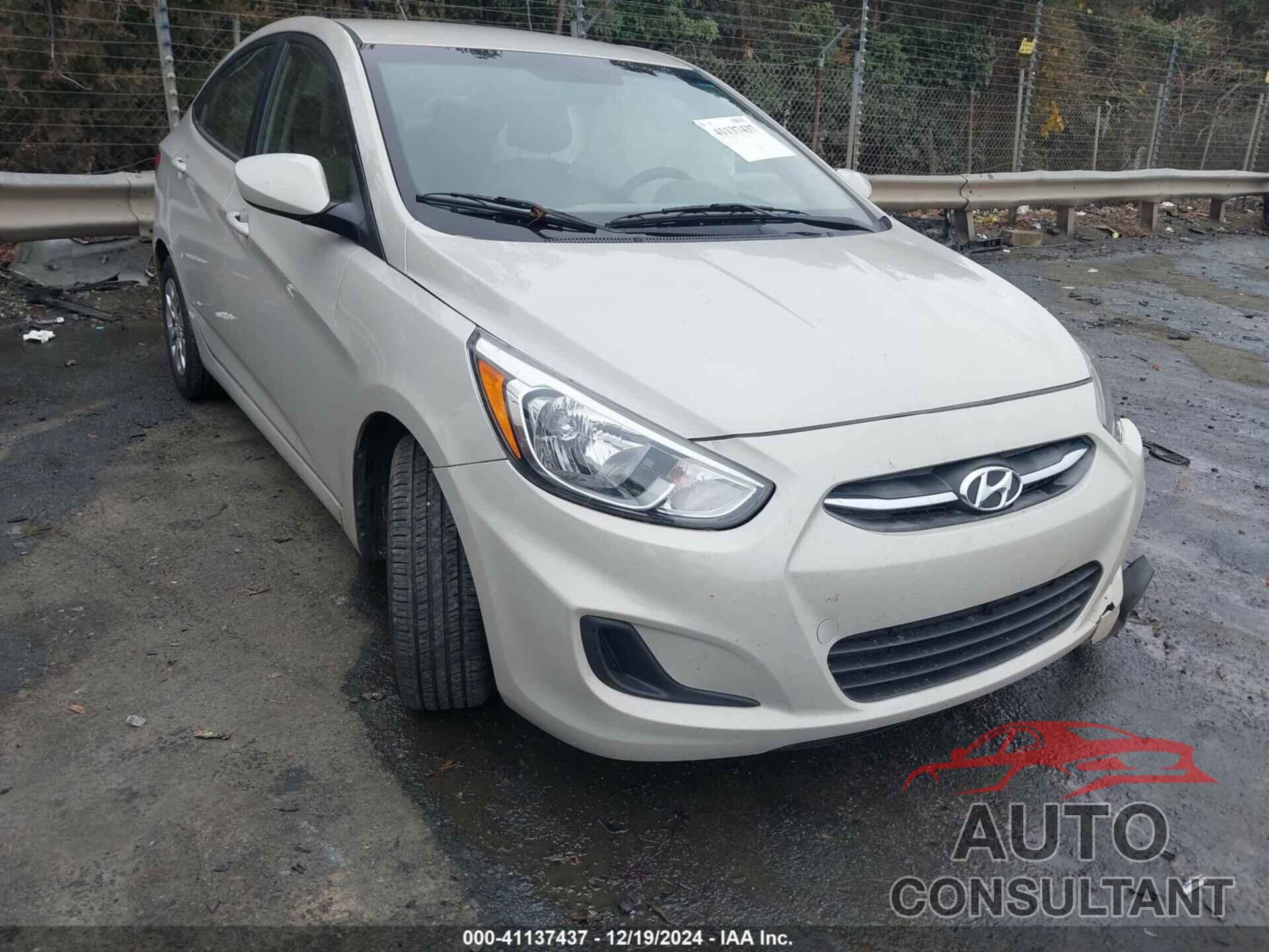 HYUNDAI ACCENT 2016 - KMHCT4AE4GU041039