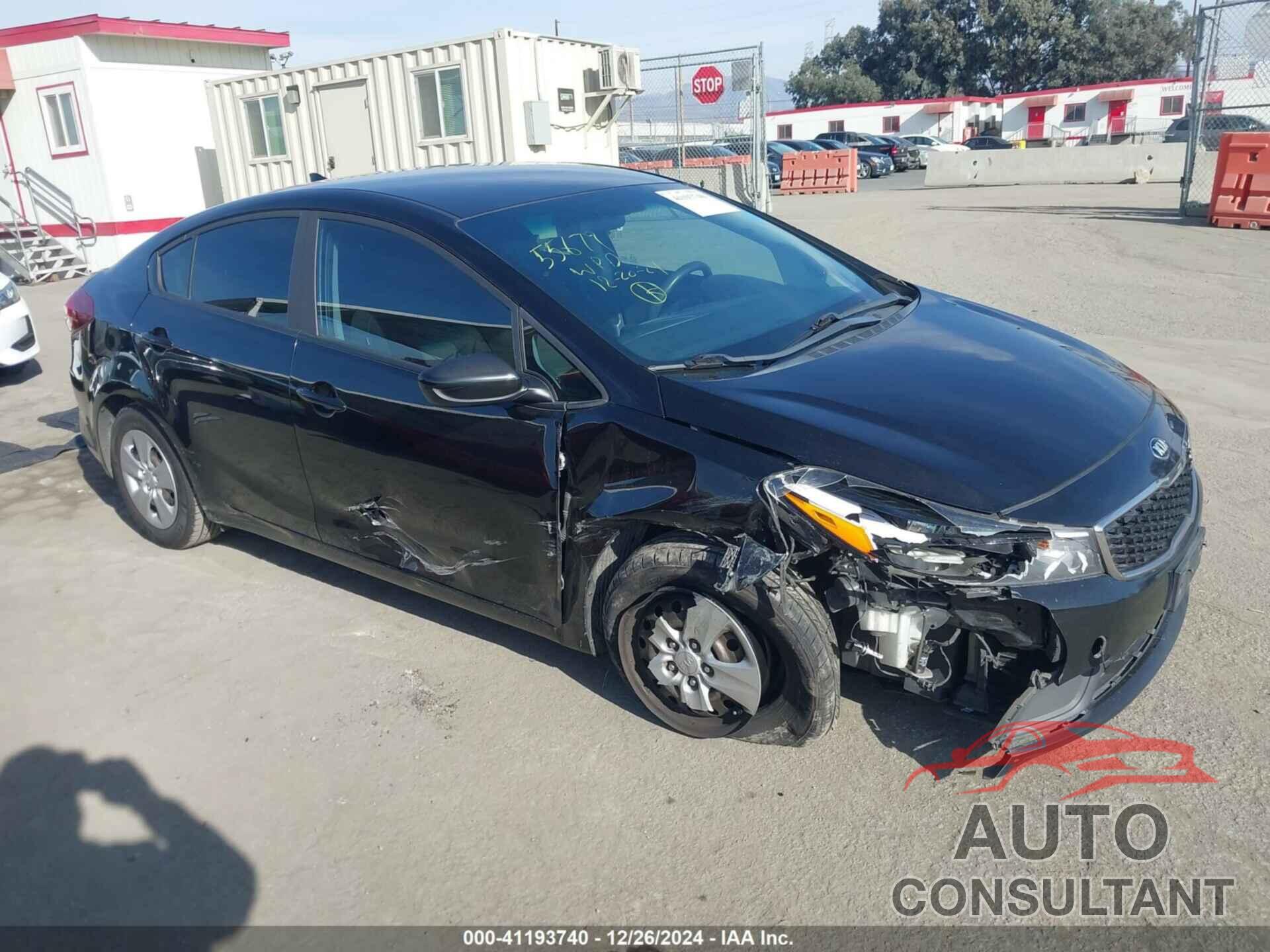 KIA FORTE 2017 - 3KPFK4A77HE059203