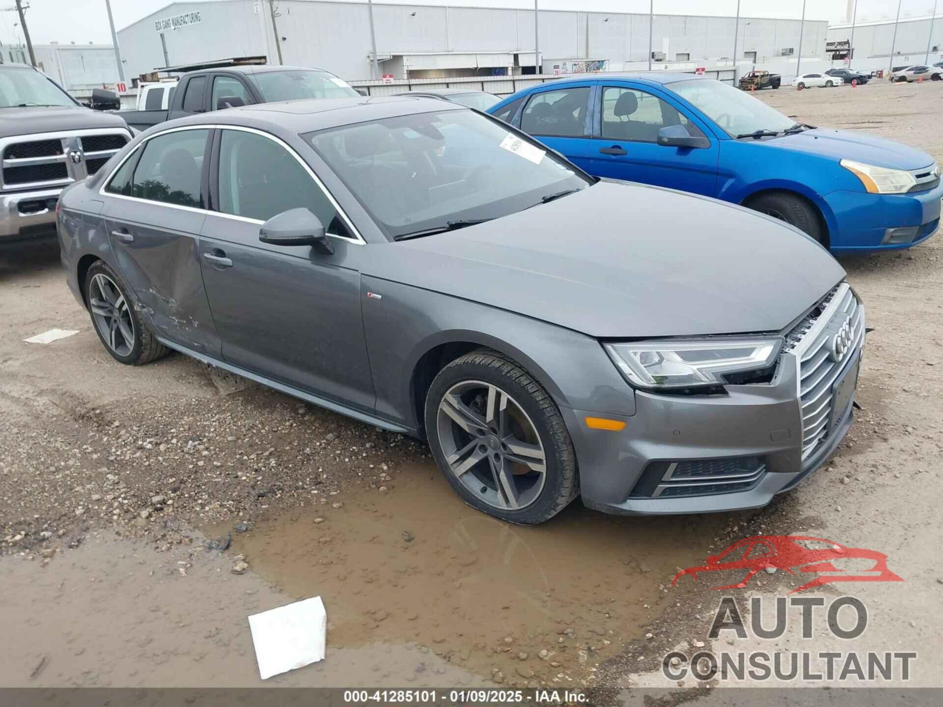 AUDI A4 2018 - WAULMAF48JA218178