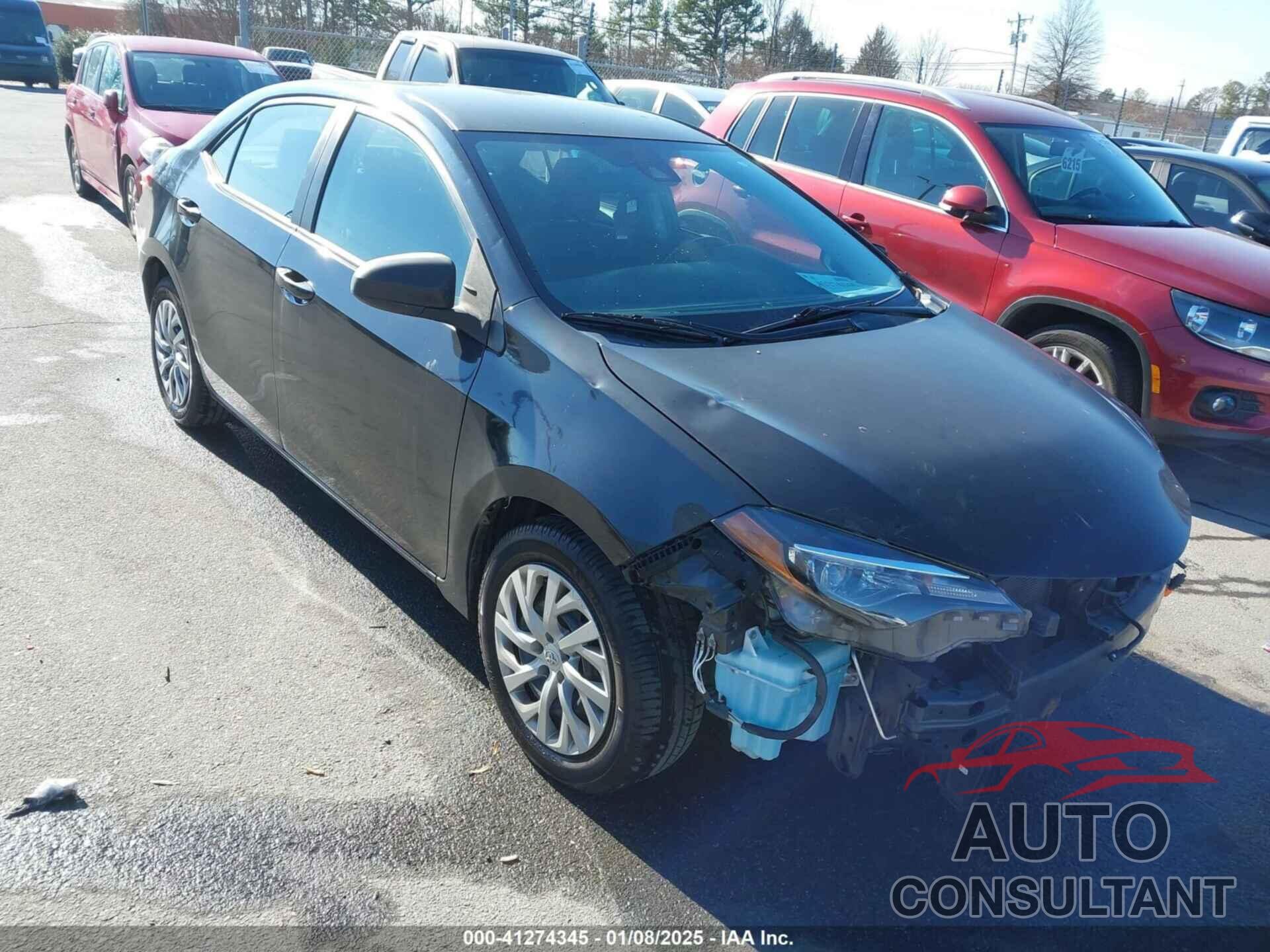 TOYOTA COROLLA 2019 - 2T1BURHE0KC180073